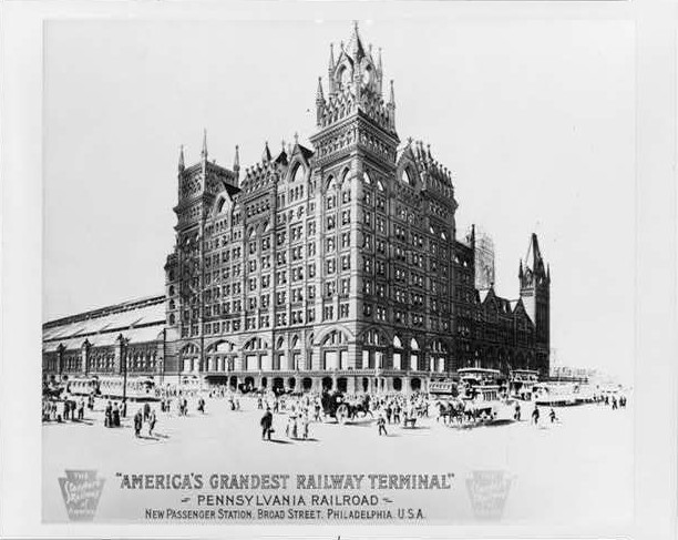 Pennsylvania Railroad passenger terminal, Philadelphia